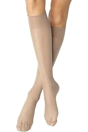 Nur Die Damen Matt Fein Kniestrümpfe 621802, 20 DEN, Gr. One size, Braun ( 39)