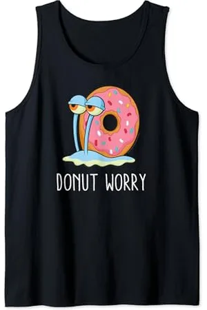 Spongebob Spongebob Schwammkopf Donut worry Gary Tank Top