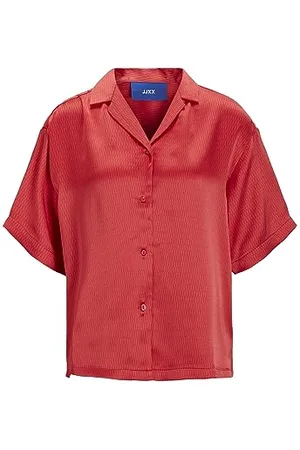 JACK & JONES JJXX Womens Bright Rose S/S Shirts