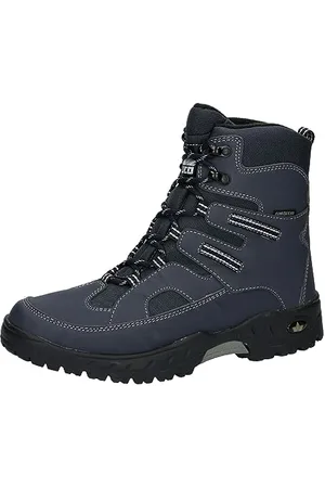 LICO Herren Flake Schneestiefel, Marine/Grau, 44 EU