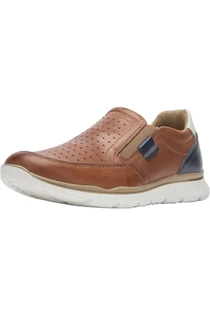 ARA Herren BENJO Slipper, Marone,Blue,Bianco, 44 EU