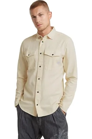 G-Star RAW Herren Marine Slim Hemd, , XL