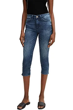 TOM TAILOR Damen Kati Capri Jeans 1030446, , 27