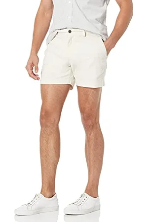 Amazon Herren Oxford-Shorts aus leichtem bequemem Stretchmaterial 13 cm schmale Passform (zuvor Goodthreads), , 30W
