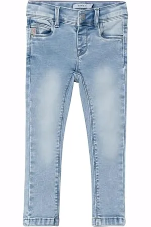 NAME IT Mädchen Nmfpolly Skinny Jeans 1842-th Noos, , 104