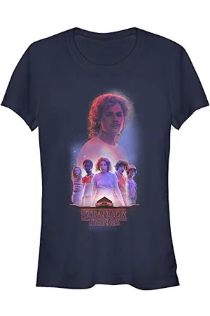Stranger Things Damen Billy Starcourt Short Sleeve T-shirt T-Shirt, Marineblau, XL