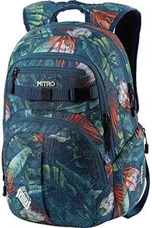 Nitro Chase Rucksack Schulrucksack mit Organizer Schoolbag Daypack mit 17 Zoll Laptopfach