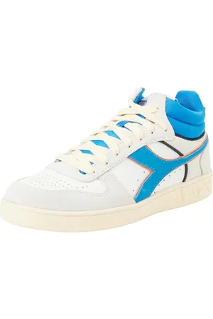 Diadora Unisex Magic Basket Demi Cut Suede Leather Gymnastikschuh, ROYAL/White, 42 EU