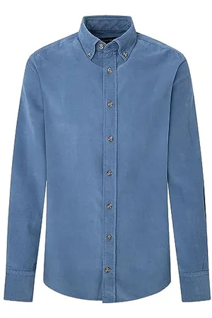 Hackett Herren Babycord Hemd, , XXL