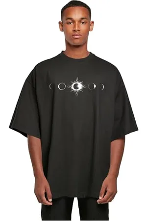 Merchcode Herren T-Shirt Godsmack - Lunar Phases Huge Tee, Oversized Fit, 100% Cotton