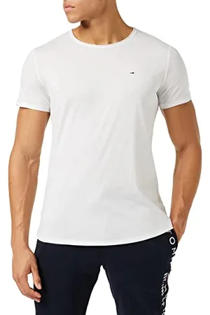 Tommy Hilfiger Tjm Xslim Jaspe C Neck Ext Kurzarm Strickoberteile, Herren, , Xs