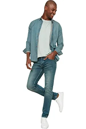 Trendyol -Herren-Skinny Fit Jeans, , 33