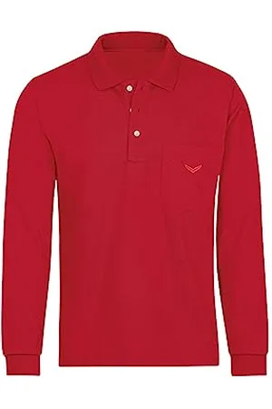 Trigema Damen Langarm Poloshirt aus Baumwolle