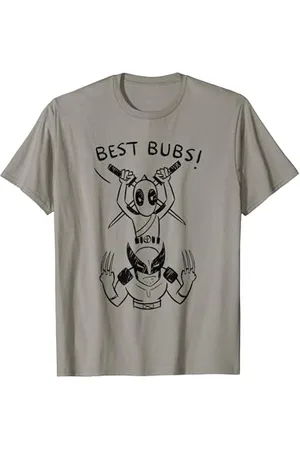 DEADPOOL And Wolverine Best Bubs Doodle T-Shirt