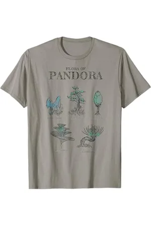 Avatar Floral Of Pandora Textbook Sketches T-Shirt
