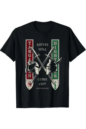 Game of Thrones House of the Dragon Targaryen Hightower Face-Off T-Shirt