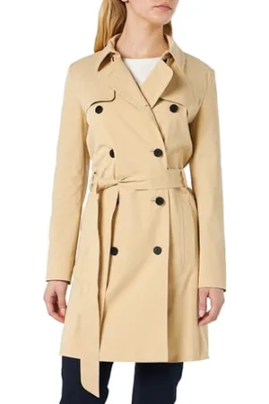 HUGO BOSS Damen Makaras-2 Trenchcoat, , 46 EU
