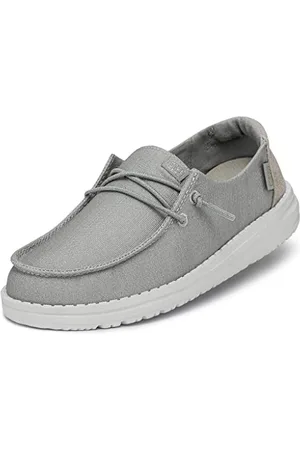 Hey dude Wendy Youth Glitter Moc Toe Shoes, , 30 EU