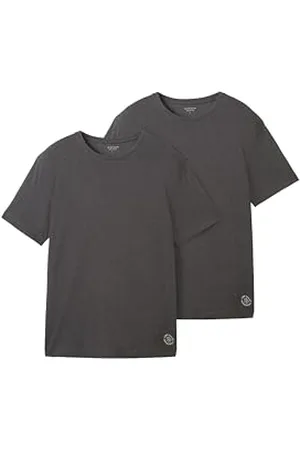 TOM TAILOR Herren Basic T-Shirt im Doppelpack, , XXL