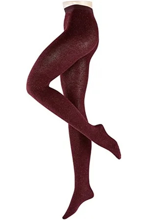 ESPRIT Damen Printed Strumpfhose, , 40 (Herstellergröße: 40/42)
