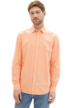 TOM TAILOR Herren Regular Fit Chambray Hemd aus Baumwolle, , XXL