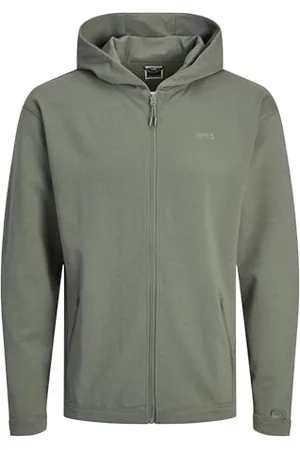 JACK & JONES Male Kapuzenjacke Einfarbig Kapuzenjacke