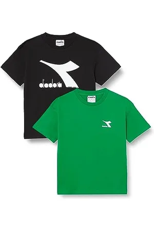 Diadora Jungen JU.Double Pack T-Shirt SS Logo, , XL