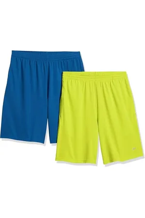 Amazon Herren Weit geschnittene Performance-Funktionsshorts (erhältlich in Big & Tall), 2er-Pack, , S