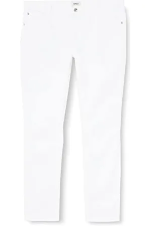 ONLY Damen ONLULTIMATE King REG 1703 Jeans, White, XXL/30