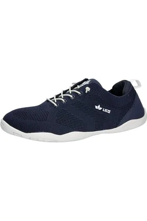LICO Unisex Aride Sneaker, Marine/Weiss, 45 EU