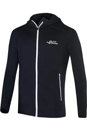 Black Crevice Herren Merino Kapuzenjacke, , L