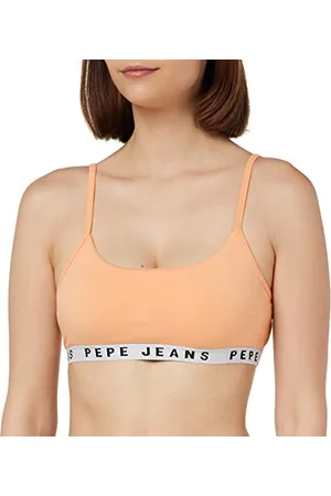 Pepe Jeans Damen Solid STR Brlt Bra, , M