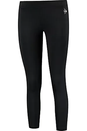 Dunlop Damen Practice Legging, Sport Tennis Hose