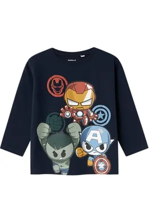 NAME IT Nmmanan Marvel Ls Nreg Top Mar