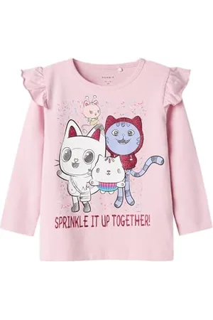 NAME IT NMFNESSIE Gabby LS NREG TOP Box Sky