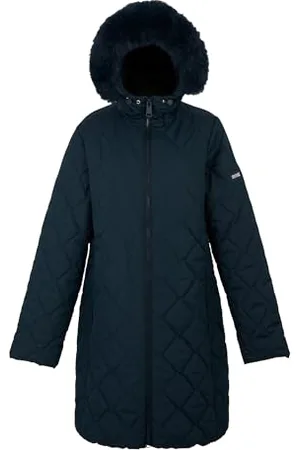 Regatta Damen Womens Fritha Iii Longline Full Zip Padded Jacket Gepolsterter Parka-Mantel, , 44