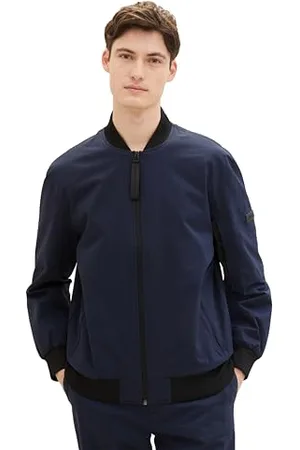 TOM TAILOR Herren Bomberjacke im College-Style, , L