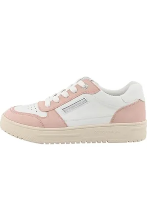TOM TAILOR Damen 7490010019 Sneaker, White-Nude, 39 EU