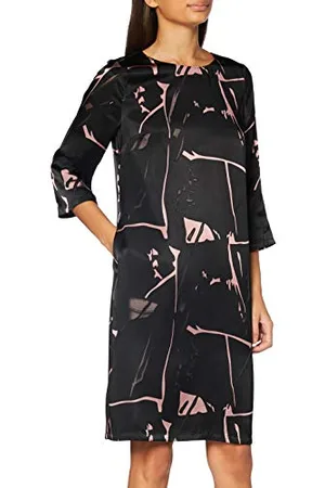 Apart Printed Burn-Out Dress
