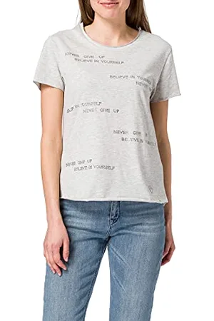 Key Largo Damen Believe Round T-Shirt, , M