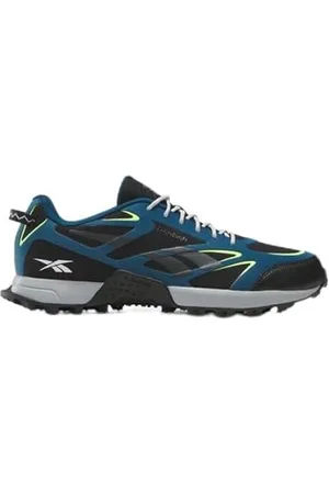 Reebok Unisex at Craze 3 Sneaker, Black/ESCAPEBLUE/DIGITAL Lime, 41 EU