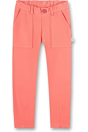 Sanetta Mädchen Hose aus Strickstoff rosa Freizeithose, , 122