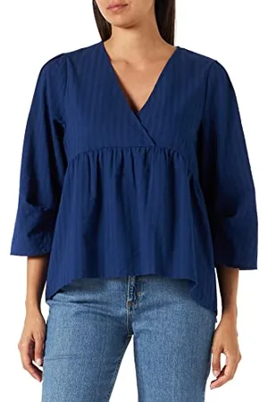Benetton Damen Blusa 5HDYDQ01G Bluse, , XS