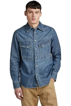 G-Star RAW Herren Dakota Regular Hemd, , M