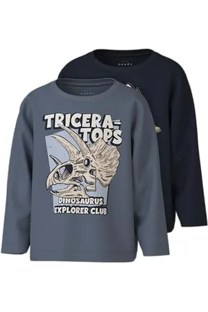 NAME IT Jungen Nmmvictor 2p Nreg Top Langarmshirt, , 92 EU