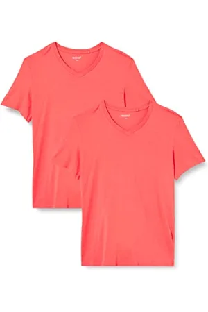 Mustang Herren 2-Pack V-Neck 1006170 T-Shirt, , XXL (2er Pack)