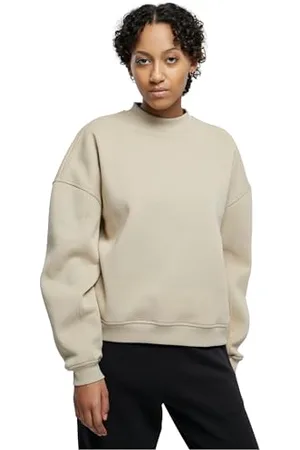 Urban classics Damen TB6087-Ladies Oversized Organic Crewneck Sweatshirt, , 4XL