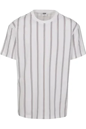Urban classics Herren TB2883-Heavy Oversized AOP Stripe Tee T-Shirt, , M