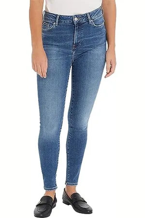 Tommy Hilfiger Damen Jeans Skinny Leo Stretch, Blau (Leo), 33W / 32L