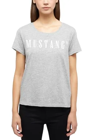 Mustang Damen Style Alma T-Shirt, , 4XL Große Größen EU